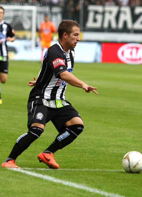 Sturm Graz - Austria Wien
Oesterreichische Fussball Bundesliga, 11. Runde, SK Sturm Graz - FK Austria Wien, Stadion Liebenau Graz, 07.10.2012. 

Foto zeigt Christoph Kroepfl (Sturm)
