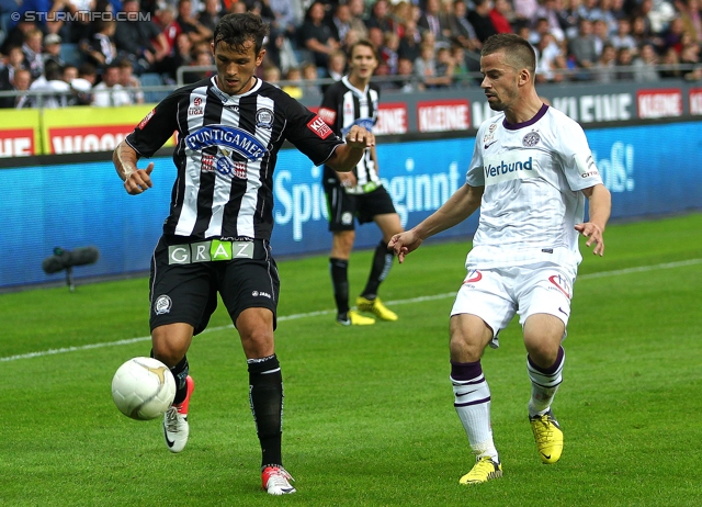 Sturm Graz - Austria Wien
Oesterreichische Fussball Bundesliga, 11. Runde, SK Sturm Graz - FK Austria Wien, Stadion Liebenau Graz, 07.10.2012. 

Foto zeigt Haris Bukva (Sturm)
