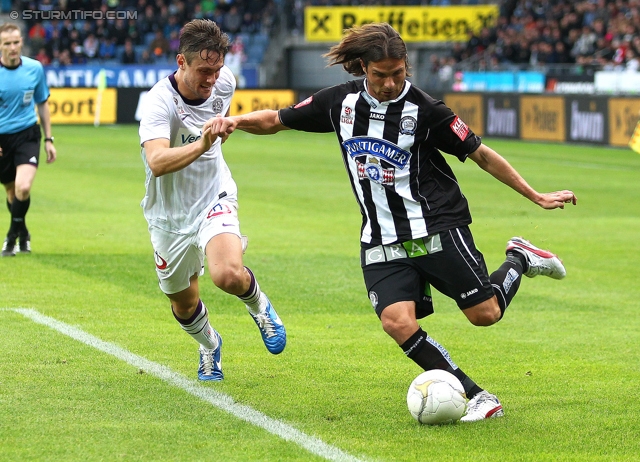 Sturm Graz - Austria Wien
Oesterreichische Fussball Bundesliga, 11. Runde, SK Sturm Graz - FK Austria Wien, Stadion Liebenau Graz, 07.10.2012. 

Foto zeigt Imre Szabics (Sturm)
