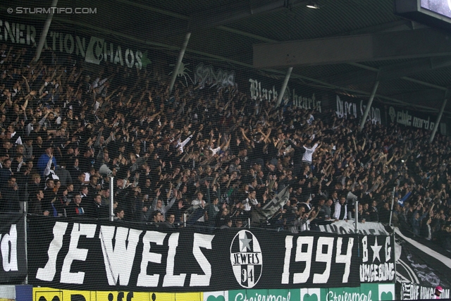 Sturm Graz - Mattersburg
Oesterreichische Fussball Bundesliga, 12. Runde, SK Sturm Graz - SV Mattersburg, Stadion Liebenau Graz, 20.10.2012. 

Foto zeigt Fans von Sturm
