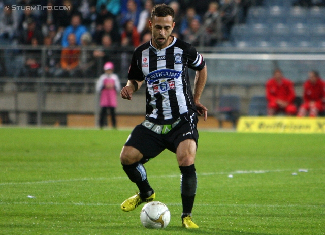 Sturm Graz - Mattersburg
Oesterreichische Fussball Bundesliga, 12. Runde, SK Sturm Graz - SV Mattersburg, Stadion Liebenau Graz, 20.10.2012. 

Foto zeigt Michael Madl (Sturm)
