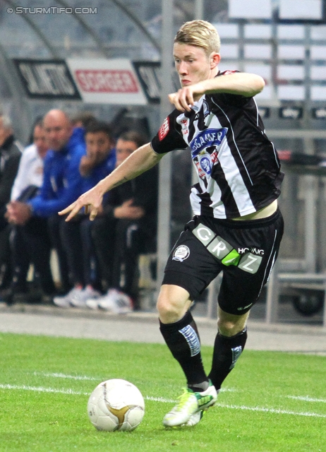 Sturm Graz - Mattersburg
Oesterreichische Fussball Bundesliga, 12. Runde, SK Sturm Graz - SV Mattersburg, Stadion Liebenau Graz, 20.10.2012. 

Foto zeigt Florian Kainz (Sturm)
