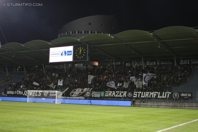 Sturm Graz - Innsbruck
OEFB Cup, Achtelfinale,SK Sturm Graz - FC Wacker Innsbruck, Stadion Liebenau Graz, 30.10.2012. 

Foto zeigt Fans von Sturm
