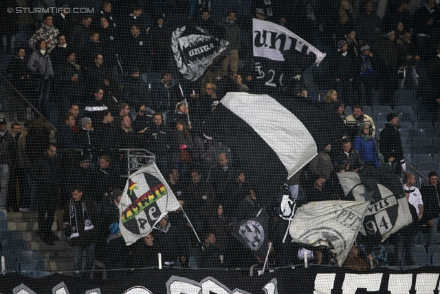 Sturm Graz - Innsbruck
OEFB Cup, Achtelfinale,SK Sturm Graz - FC Wacker Innsbruck, Stadion Liebenau Graz, 30.10.2012. 

Foto zeigt Fans von Sturm
