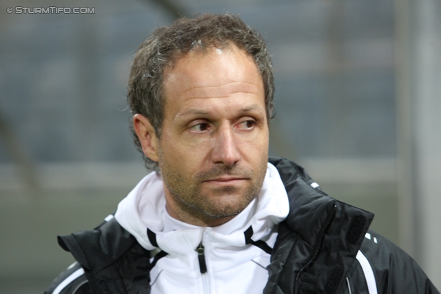 Sturm Graz - Innsbruck
OEFB Cup, Achtelfinale,SK Sturm Graz - FC Wacker Innsbruck, Stadion Liebenau Graz, 30.10.2012. 

Foto zeigt Roland Kirchler (Cheftrainer Innsbruck)
