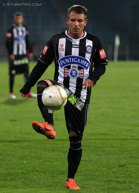 Sturm Graz - Innsbruck
OEFB Cup, Achtelfinale,SK Sturm Graz - FC Wacker Innsbruck, Stadion Liebenau Graz, 30.10.2012. 

Foto zeigt Christoph Kroepfl (Sturm)
