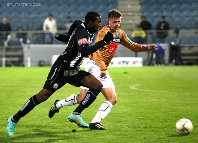 Sturm Graz - Innsbruck
OEFB Cup, Achtelfinale,SK Sturm Graz - FC Wacker Innsbruck, Stadion Liebenau Graz, 30.10.2012. 

Foto zeigt Richard Sukuta-Pasu (Sturm)
