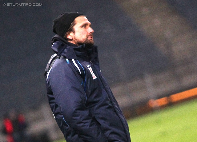 Sturm Graz - Innsbruck
OEFB Cup, Achtelfinale,SK Sturm Graz - FC Wacker Innsbruck, Stadion Liebenau Graz, 30.10.2012. 

Foto zeigt Peter Hyballa (Cheftrainer Sturm)
