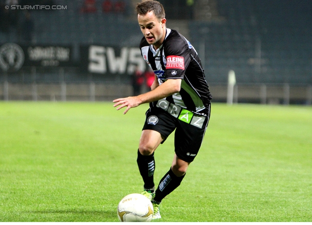 Sturm Graz - Innsbruck
OEFB Cup, Achtelfinale,SK Sturm Graz - FC Wacker Innsbruck, Stadion Liebenau Graz, 30.10.2012. 

Foto zeigt Christian Klem (Sturm)
