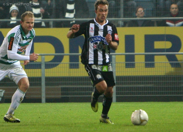 Sturm Graz - Rapid Wien
Oesterreichische Fussball Bundesliga, 14. Runde, SK Sturm Graz - SK Rapid Wien, Stadion Liebenau Graz, 03.11.2012. 

Foto zeigt Tobias Kainz (Sturm)
