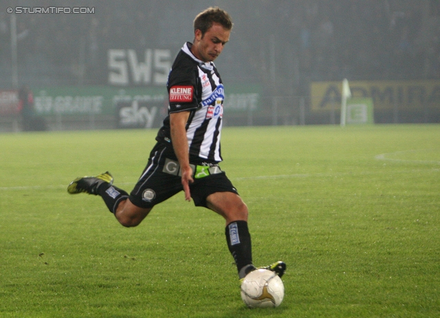 Sturm Graz - Rapid Wien
Oesterreichische Fussball Bundesliga, 14. Runde, SK Sturm Graz - SK Rapid Wien, Stadion Liebenau Graz, 03.11.2012. 

Foto zeigt Tobias Kainz (Sturm)
