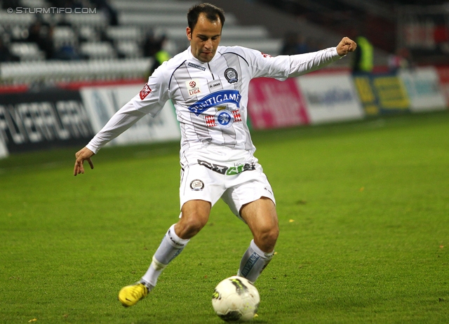 Admira - Sturm Graz
Oesterreichische Fussball Bundesliga, 15. Runde,  FC Admira - SK Sturm Graz, Stadion Suedstadt Maria Enzersdorf, 11.10.2012. 

Foto zeigt Leonhard Kaufmann (Sturm)
