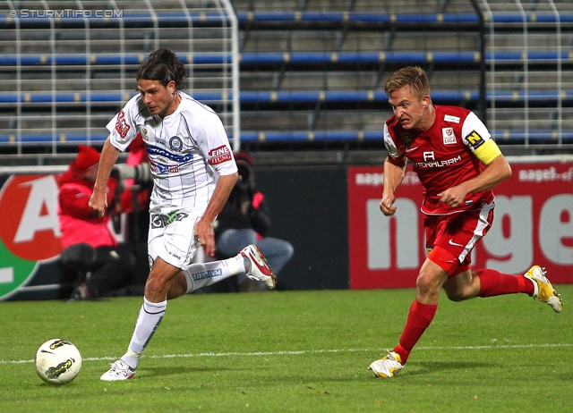 Admira - Sturm Graz
Oesterreichische Fussball Bundesliga, 15. Runde,  FC Admira - SK Sturm Graz, Stadion Suedstadt Maria Enzersdorf, 11.10.2012. 

Foto zeigt Imre Szabics (Sturm)
