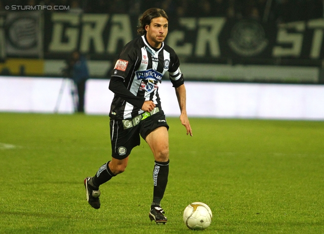 Sturm Graz - Ried
Oesterreichische Fussball Bundesliga, 16. Runde, SK Sturm Graz - SV Ried, Stadion Liebenau Graz, 17.11.2012. 

Foto zeigt Imre Szabics (Sturm)
