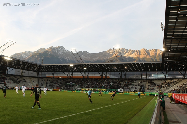 Innsbruck - Sturm Graz
Oesterreichische Fussball Bundesliga, 17. Runde,  FC Wacker Innsbruck - SK Sturm Graz, Tivoli Stadion Innsbruck, 24.11.2012. 

Foto zeigt eine Innenansicht im Tivoli Neu
