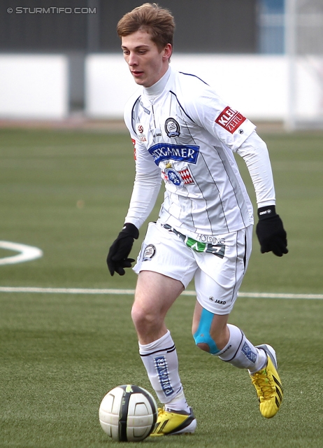 Gratkorn - Sturm Graz
Testspiel,  FC Gratkorn - SK Sturm Graz, Stadion Gratkorn, 12.01.2013. 

Foto zeigt Marc Andre Schmerboeck (Sturm)
