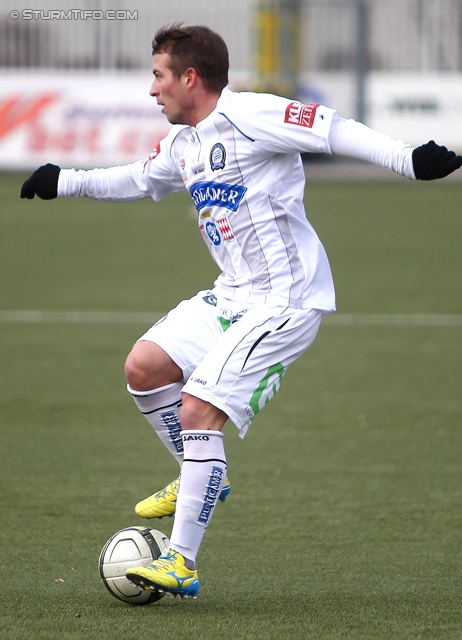 Gratkorn - Sturm Graz
Testspiel,  FC Gratkorn - SK Sturm Graz, Stadion Gratkorn, 12.01.2013. 

Foto zeigt Christoph Kroepfl (Sturm)
