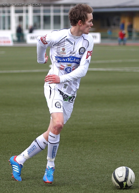 Gratkorn - Sturm Graz
Testspiel,  FC Gratkorn - SK Sturm Graz, Stadion Gratkorn, 12.01.2013. 

Foto zeigt Andreas Pfingstner (Sturm)
