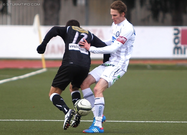 Gratkorn - Sturm Graz
Testspiel,  FC Gratkorn - SK Sturm Graz, Stadion Gratkorn, 12.01.2013. 

Foto zeigt Andreas Pfingstner (Sturm)
