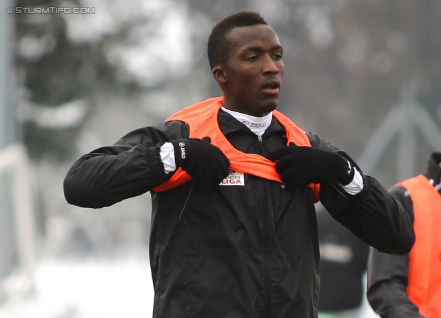 Sturm Graz - Allerheiligen
Testspiel,  SK Sturm Graz - SV Allerheiligen, Trainingszentrum Messendorf, 19.01.2013. 

Foto zeigt Pape Abdoulaye Diakite (Sturm)
