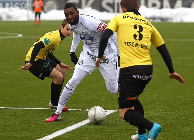 Sturm Graz - Allerheiligen
Testspiel,  SK Sturm Graz - SV Allerheiligen, Trainingszentrum Messendorf, 19.01.2013. 

Foto zeigt Richard Sukuta-Pasu (Sturm)
