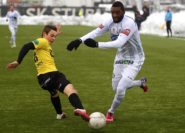 Sturm Graz - Allerheiligen
Testspiel,  SK Sturm Graz - SV Allerheiligen, Trainingszentrum Messendorf, 19.01.2013. 

Foto zeigt Richard Sukuta-Pasu (Sturm)
