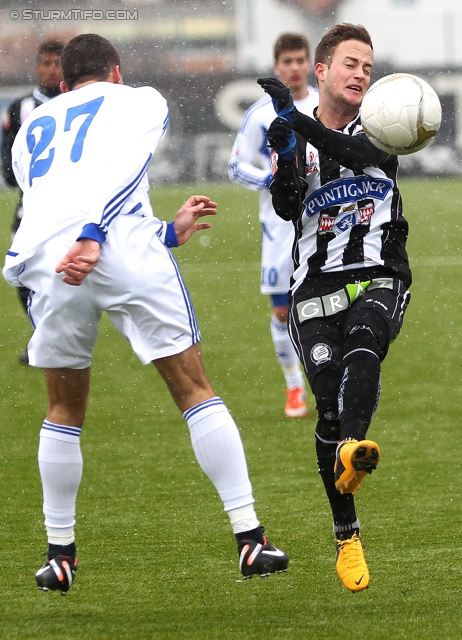 Sturm Graz - Slaven Belupo
Testspiel,  SK Sturm Graz - NK Slaven Belupo, Trainingszentrum Messendorf, 09.02.2013. 

Foto zeigt Christian Klem (Sturm)
