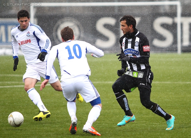 Sturm Graz - Slaven Belupo
Testspiel,  SK Sturm Graz - NK Slaven Belupo, Trainingszentrum Messendorf, 09.02.2013. 

Foto zeigt Haris Bukva (Sturm)
