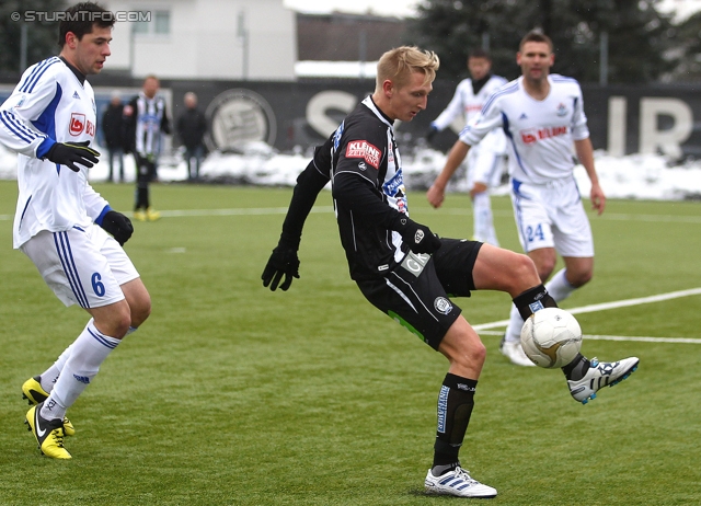 Sturm Graz - Slaven Belupo
Testspiel,  SK Sturm Graz - NK Slaven Belupo, Trainingszentrum Messendorf, 09.02.2013. 

Foto zeigt Matthias Koch (Sturm)
