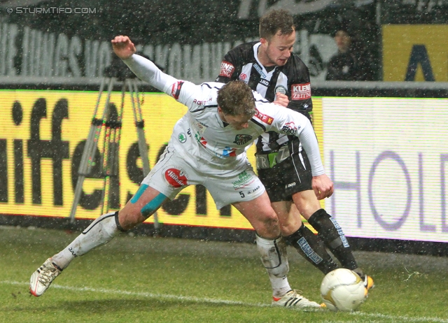 Sturm Graz - Wolfsberg
Oesterreichische Fussball Bundesliga, 22. Runde, SK Sturm Graz - Wolfsberger AC, Stadion Liebenau Graz, 23.02.2013. 

Foto zeigt Christian Klem (Sturm)
