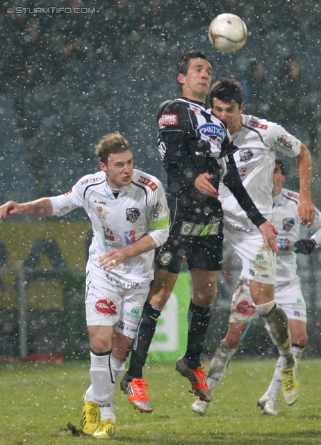 Sturm Graz - Wolfsberg
Oesterreichische Fussball Bundesliga, 22. Runde, SK Sturm Graz - Wolfsberger AC, Stadion Liebenau Graz, 23.02.2013. 

Foto zeigt Nikola Vujadinovic (Sturm)
