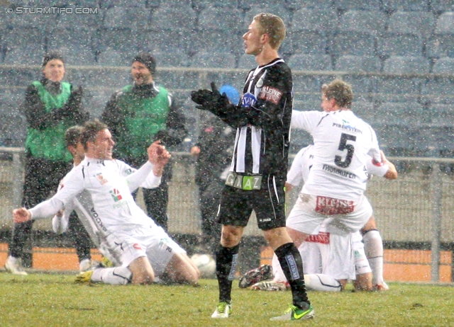 Sturm Graz - Wolfsberg
Oesterreichische Fussball Bundesliga, 22. Runde, SK Sturm Graz - Wolfsberger AC, Stadion Liebenau Graz, 23.02.2013. 

Foto zeigt Florian Kainz (Sturm)
