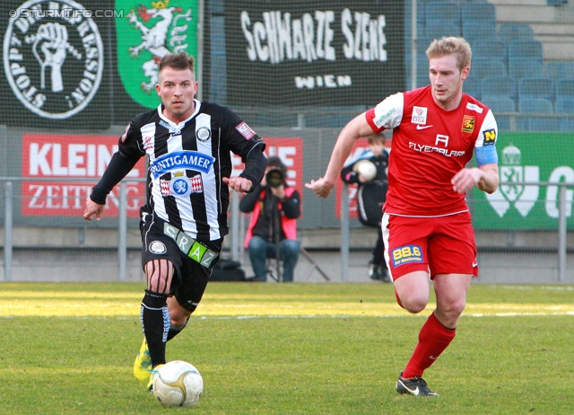 Sturm Graz - Admira Wacker
Oesterreichische Fussball Bundesliga, 24. Runde, SK Sturm Graz - FC Admira Wacker Moedling, Stadion Liebenau Graz, 02.03.2013. 

Foto zeigt Christoph Kroepfl (Sturm)
