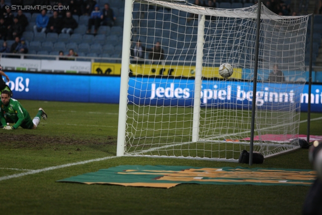 Sturm Graz - Admira Wacker
Oesterreichische Fussball Bundesliga, 24. Runde, SK Sturm Graz - FC Admira Wacker Moedling, Stadion Liebenau Graz, 02.03.2013. 

Foto zeigt Juergen Macho (Admira)
