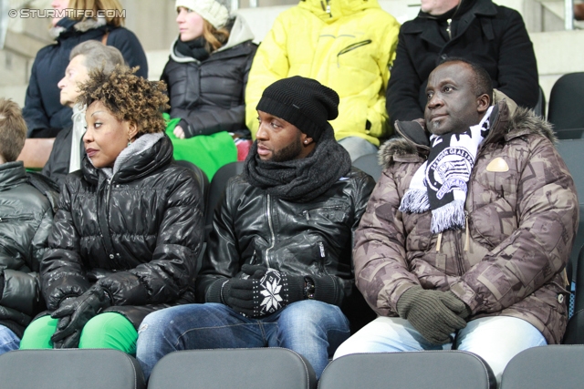 Sturm Graz - Innsbruck
Oesterreichische Fussball Bundesliga, 26. Runde, SK Sturm Graz - FC Wacker Innsbruck, Stadion Liebenau Graz, 16.03.2013. 

Foto zeigt Richard Sukuta-Pasu (Sturm)
