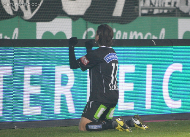 Sturm Graz - Innsbruck
Oesterreichische Fussball Bundesliga, 26. Runde, SK Sturm Graz - FC Wacker Innsbruck, Stadion Liebenau Graz, 16.03.2013. 

Foto zeigt Imre Szabics (Sturm)
Schlüsselwörter: torjubel