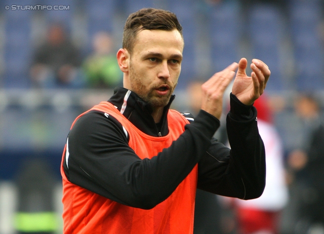 Salzburg - Sturm Graz
Oesterreichische Fussball Bundesliga, 28. Runde, FC RB Salzburg - SK Sturm Graz, Stadion Wals-Siezenheim, 07.04.2013. 

Foto zeigt Michael Madl (Sturm)
