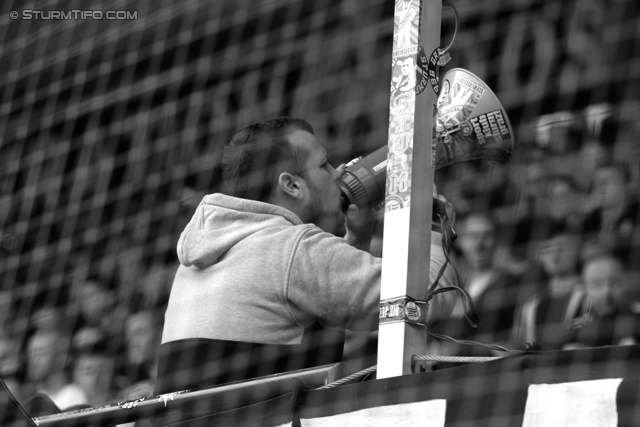 Sturm Graz - Mattersburg
Oesterreichische Fussball Bundesliga, 30. Runde, SK Sturm Graz - SV Mattersburg, Stadion Liebenau Graz, 20.04.2013. 

Foto zeigt Fans von Sturm
