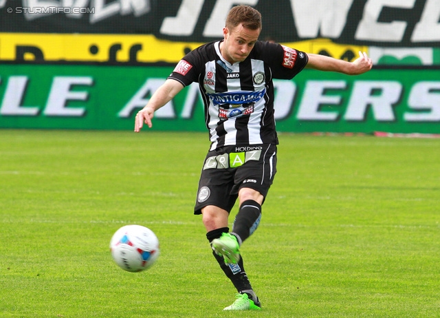 Sturm Graz - Mattersburg
Oesterreichische Fussball Bundesliga, 30. Runde, SK Sturm Graz - SV Mattersburg, Stadion Liebenau Graz, 20.04.2013. 

Foto zeigt Christian Klem (Sturm)
