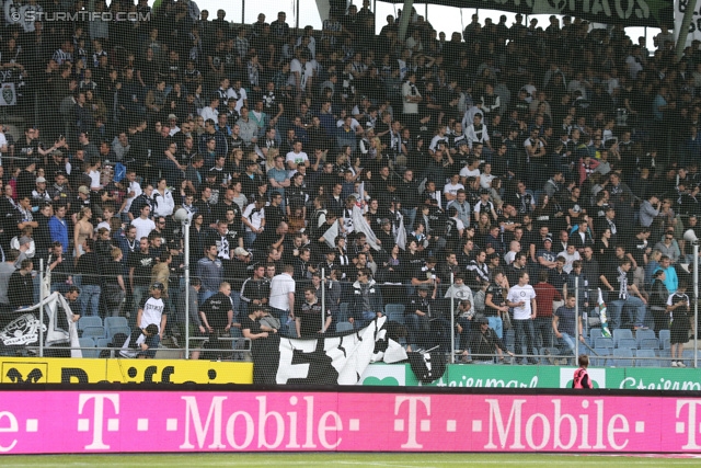 Sturm Graz - Rapid Wien
Oesterreichische Fussball Bundesliga, 32. Runde, SK Sturm Graz - SK Rapid Wien, Stadion Liebenau Graz, 05.05.2013. 

Foto zeigt Fans von Sturm
