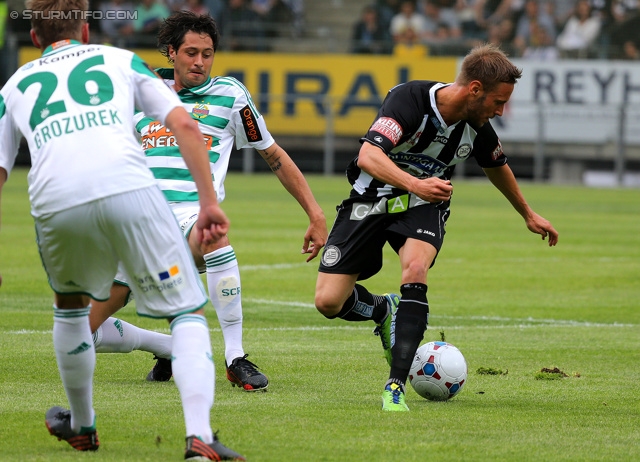 Sturm Graz - Rapid Wien
Oesterreichische Fussball Bundesliga, 32. Runde, SK Sturm Graz - SK Rapid Wien, Stadion Liebenau Graz, 05.05.2013. 

Foto zeigt Martin Ehrenreich (Sturm)
