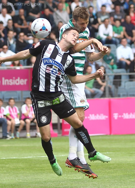 Sturm Graz - Rapid Wien
Oesterreichische Fussball Bundesliga, 32. Runde, SK Sturm Graz - SK Rapid Wien, Stadion Liebenau Graz, 05.05.2013. 

Foto zeigt Christian Klem (Sturm)
