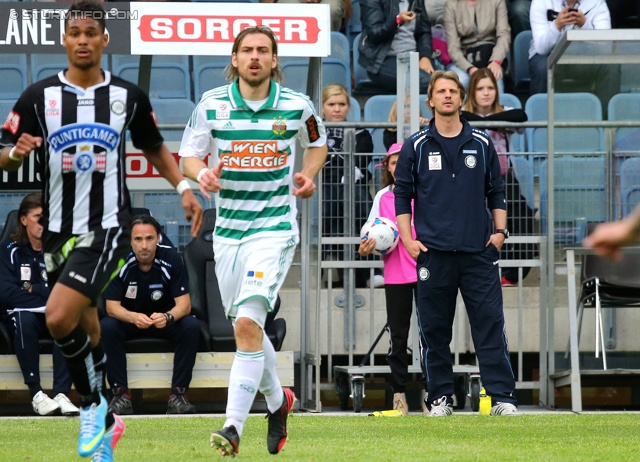 Sturm Graz - Rapid Wien
Oesterreichische Fussball Bundesliga, 32. Runde, SK Sturm Graz - SK Rapid Wien, Stadion Liebenau Graz, 05.05.2013. 

Foto zeigt Markus Schopp (Cheftrainer Sturm)
