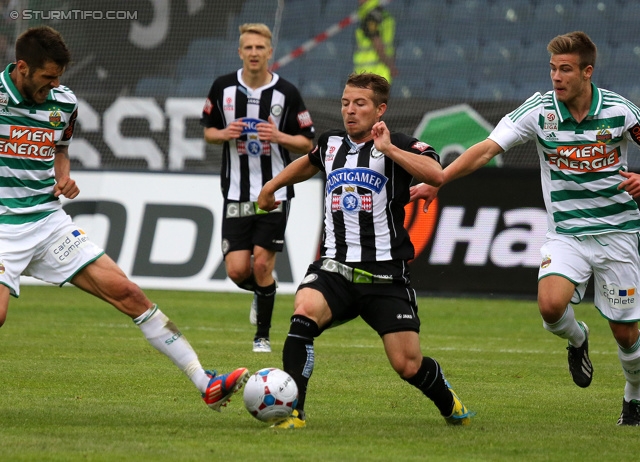 Sturm Graz - Rapid Wien
Oesterreichische Fussball Bundesliga, 32. Runde, SK Sturm Graz - SK Rapid Wien, Stadion Liebenau Graz, 05.05.2013. 

Foto zeigt Christoph Kroepfl (Sturm)
