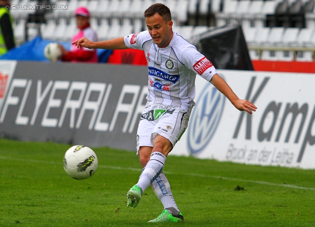 Admira Wacker - Sturm Graz
Oesterreichische Fussball Bundesliga, 33. Runde, FC Admira Wacker Moedling - SK Sturm Graz, Stadion Suedstadt Maria Enzersdorf, 11.05.2013. 

Foto zeigt Christian Klem (Sturm)
