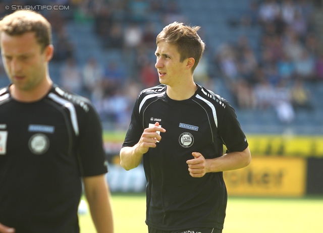 Sturm Graz - Ried
Oesterreichische Fussball Bundesliga, 34. Runde, SK Sturm Graz - SV Ried, Stadion Liebenau Graz, 19.05.2013. 

Foto zeigt 
