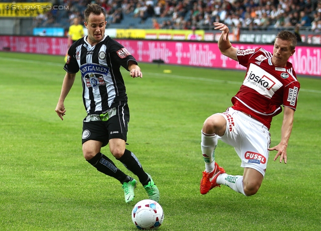 Sturm Graz - Ried
Oesterreichische Fussball Bundesliga, 34. Runde, SK Sturm Graz - SV Ried, Stadion Liebenau Graz, 19.05.2013. 

Foto zeigt Christian Klem (Sturm)
