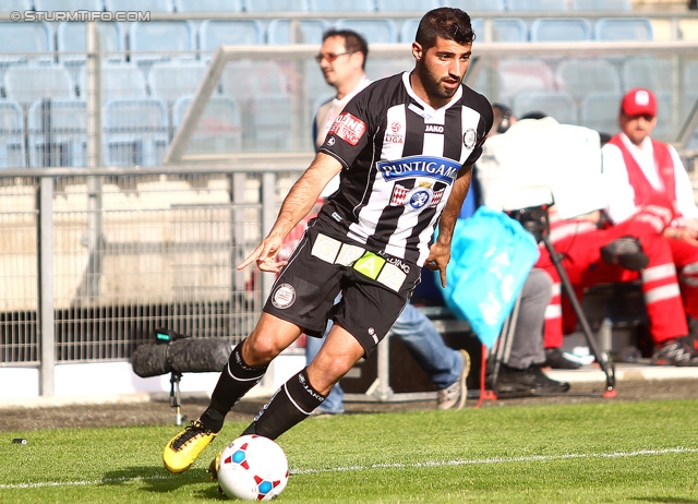 Sturm Graz - Ried
Oesterreichische Fussball Bundesliga, 34. Runde, SK Sturm Graz - SV Ried, Stadion Liebenau Graz, 19.05.2013. 

Foto zeigt Serkan Ciftci (Sturm)
