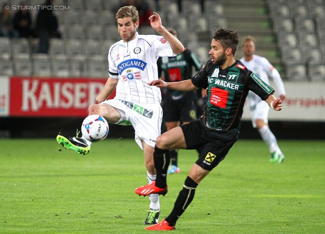 Wacker Innsbruck - Sturm Graz
Oesterreichische Fussball Bundesliga, 35. Runde, FC Wacker Innsbruck - SK Sturm Graz, Tivoli Neu Innsbruck, 22.05.2013. 

Foto zeigt Manuel Weber (Sturm)
