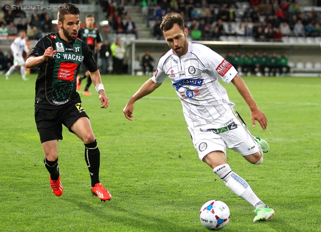 Wacker Innsbruck - Sturm Graz
Oesterreichische Fussball Bundesliga, 35. Runde, FC Wacker Innsbruck - SK Sturm Graz, Tivoli Neu Innsbruck, 22.05.2013. 

Foto zeigt Michael Madl (Sturm)
